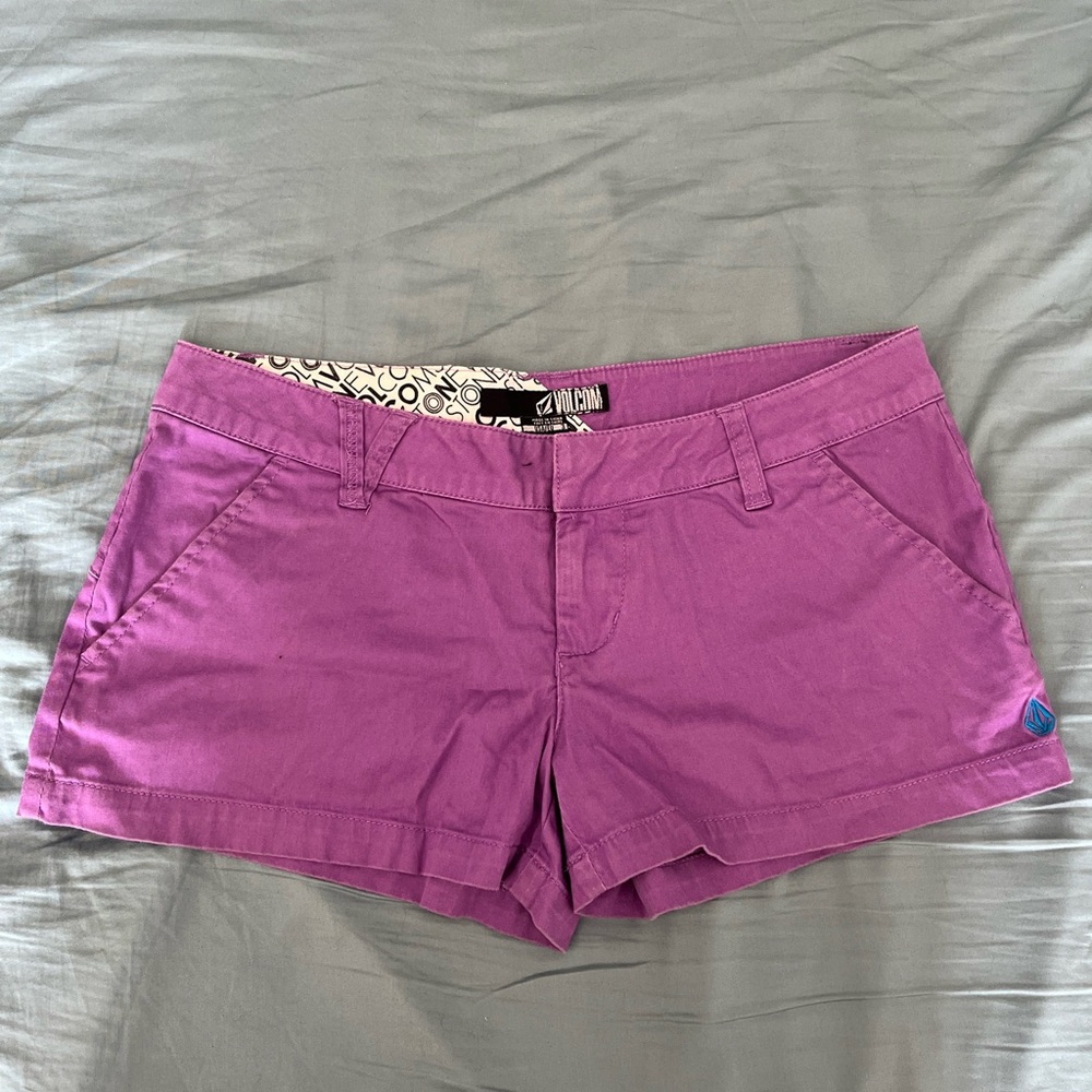 Volcom Purple Shorts - Size 3/26